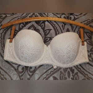 Victoria's Secret White Lace Bra Full Coverage